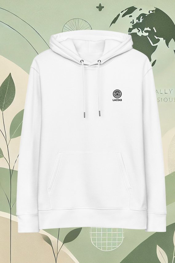 SUDADERA BLANCA ONLY ONE PLANET